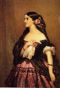 Franz Xaver Winterhalter Adelina Patti oil painting picture wholesale